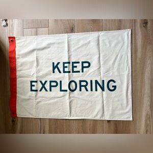 Hearth & Hand Keep Exploring Flag